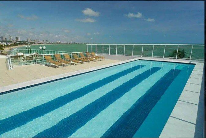 Flat Beira-Mar Blue Sunset Apartment Joao Pessoa Luaran gambar